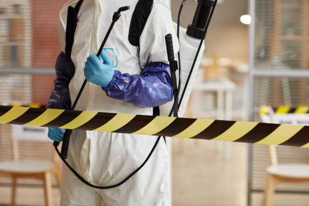 Professional Blood Cleanup technician working in Colfax, WA